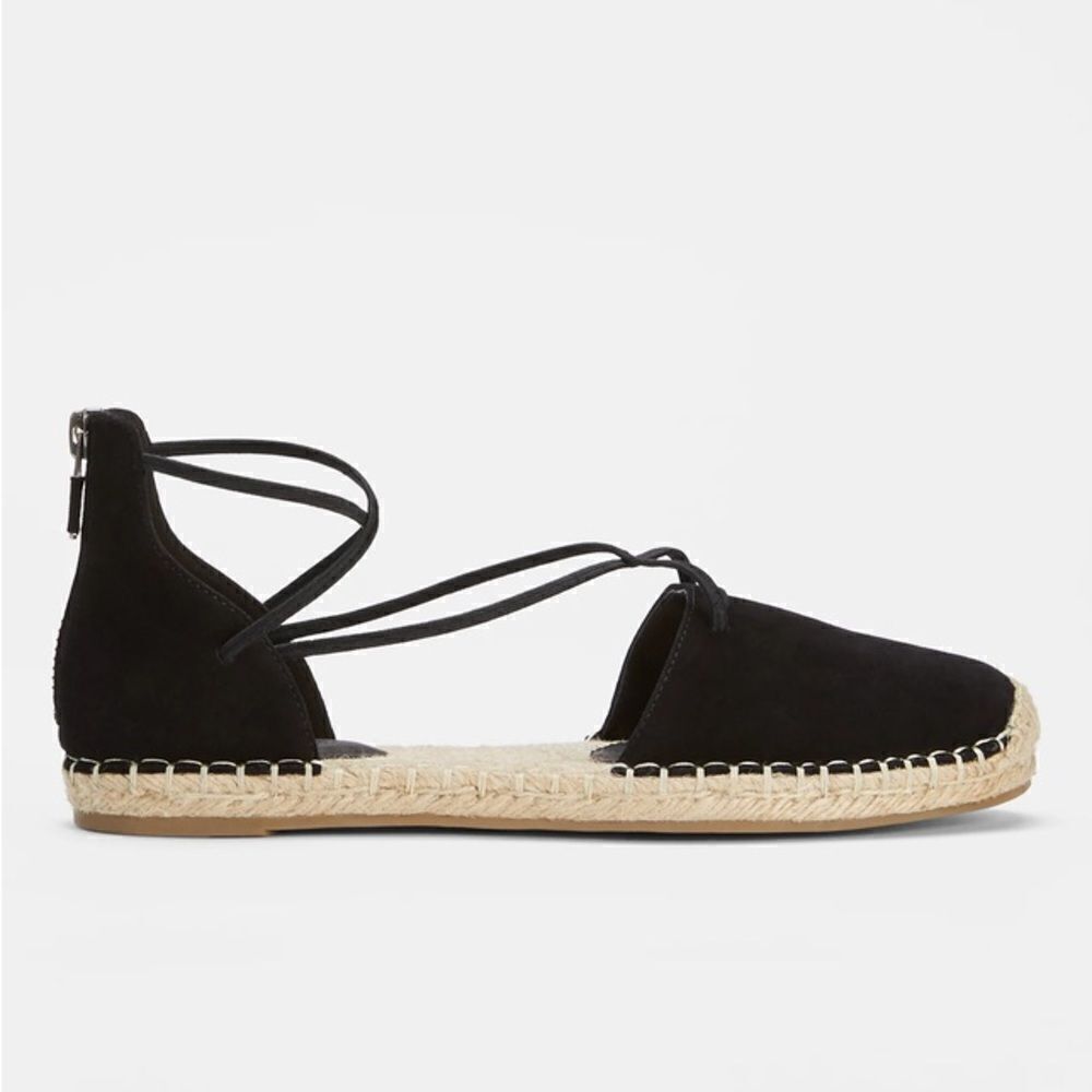 Eileen Fisher | Lace Leather Espadrille